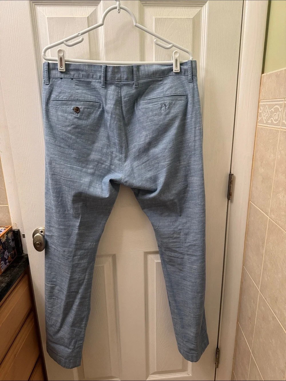 J. Crew Light Blue Men's Chino-Style Pants